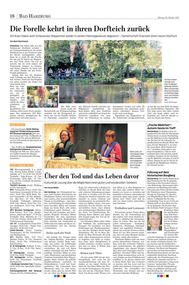 Dorothea Mihm und Annette Bopp