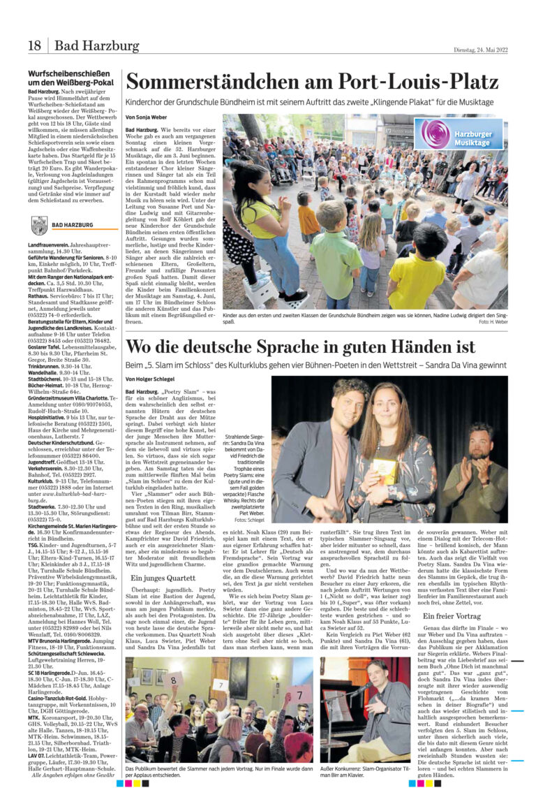 Slam im Schloss