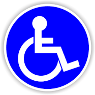 Rollstuhl-Symbol